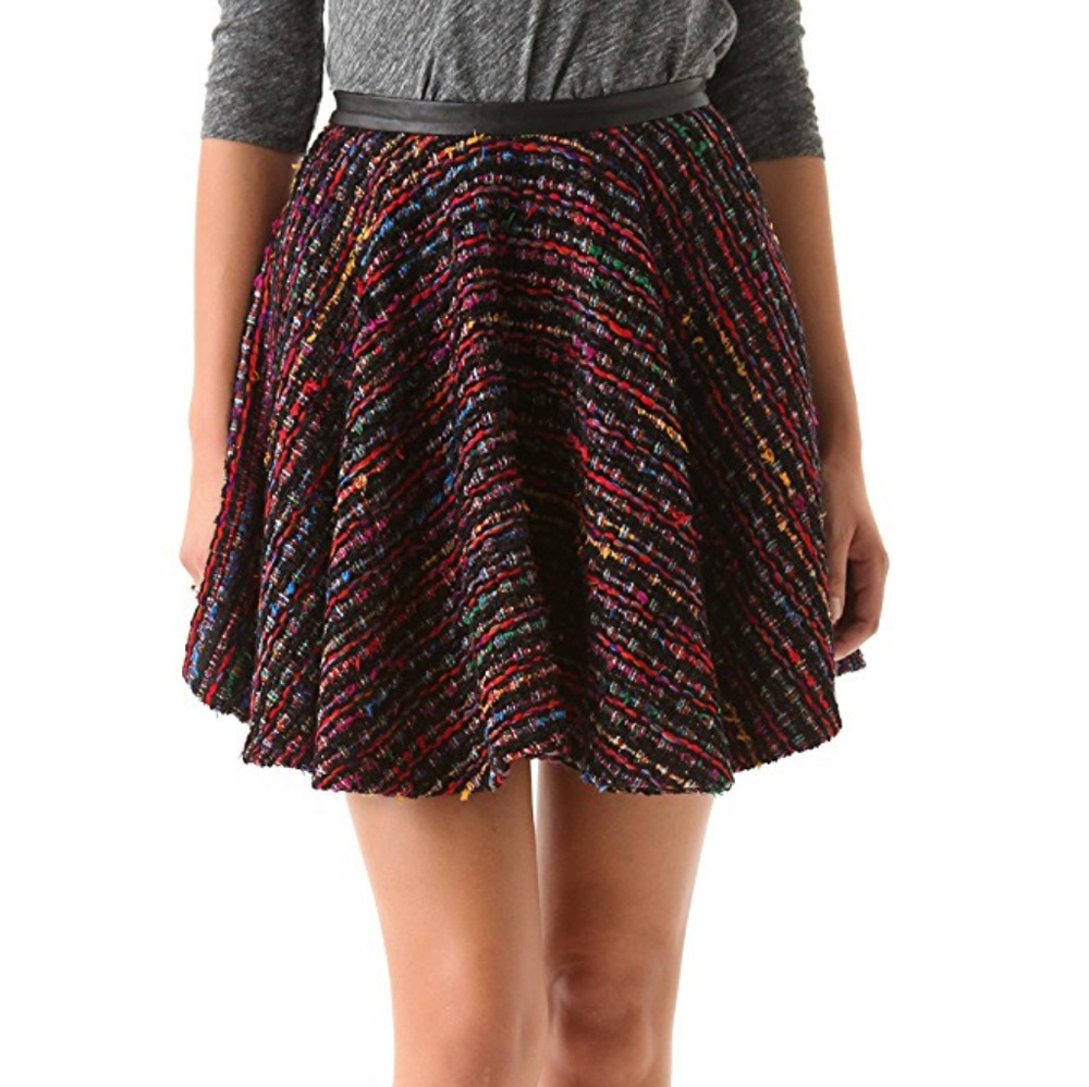 Torn by Ronny Kobo Charlotte Tweed skirt